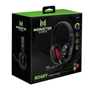 Monster Games - Au774 Headset Monster Bogey Open Box