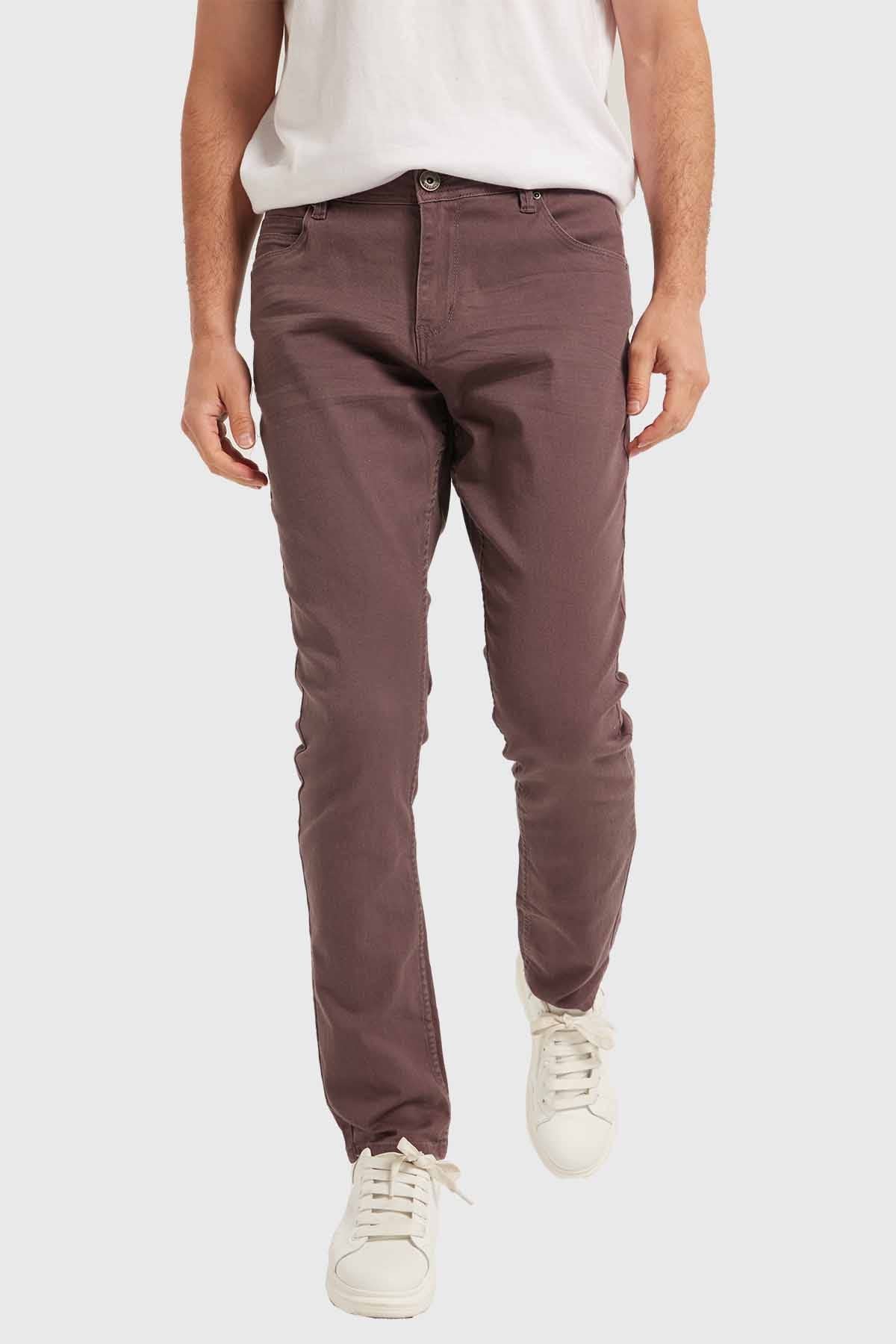Fashionspark - Jeans Hombre Slim Berenjena - Ll