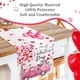 thumbnail image 4 of Camino de mesa con texto "Feliz Día de San Valentín", corazón de 72 x 13 pulgadas, manteles individuales románticos, centros de mesa, decoraciones para el hogar, cocina, boda, fiesta., 4 of 7
