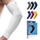 thumbnail image 1 of Codera de compresión LP SUPPORT 668 para entrenamientos, color blanco, 1 of 7