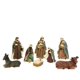 thumbnail image 1 of Set de belenes con diseño de figurines Decoris, 8 unidades, poliresina, surtidos, 1 of 1