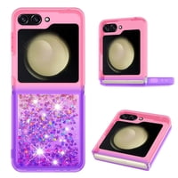 Foxdock - Funda Para Samsung Galaxy Z Flip 6 Con Diseño Gradiente Y Brillo Líquido Antigolpes Tpu