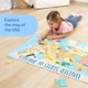 thumbnail image 5 of Rompecabezas de Piso Melissa & Doug – Mapa de EE. UU. de 51 Piezas, 5 of 9