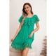 thumbnail image 2 of Vestido Mujer Corto Playero Macramé Salida De Baño Verano 349, 2 of 3