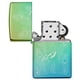 thumbnail image 4 of Encendedor De Bolsillo Diseño Pavo Real Acabado Teal Brillante, 4 of 6