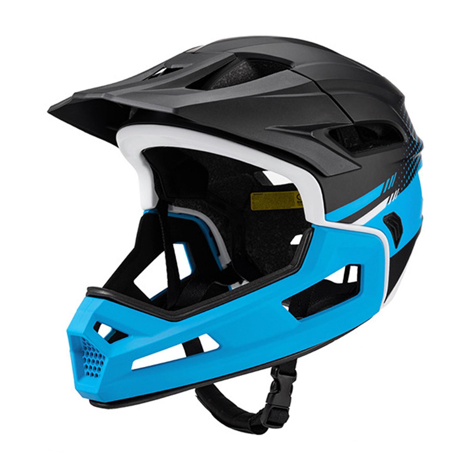 Magideal - Casco Seguro Para Ciclismo Con Diseño Ergonómico Y Protección Múltiple Ligero Transpirable Con Forro Desmontable Y Resistente Adecuado Para Hombres Y Azul Negro