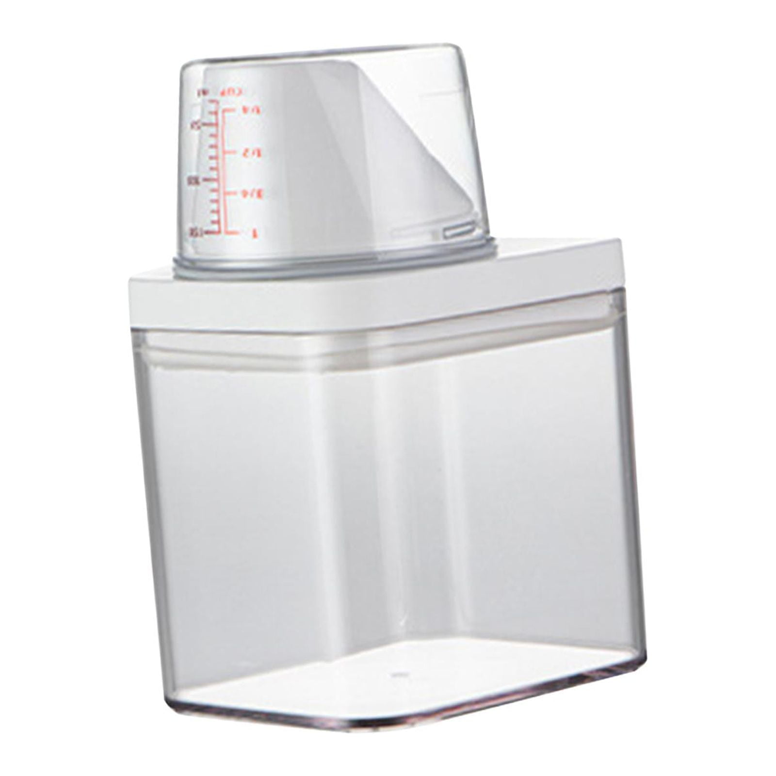 Magideal - Contenedor De Cereales, Caja De Almacenamiento Para Refrigerador De Aperitivos, Lavandería Portátil Transparente Para Mascotas Con Tapa, Contenedor De , S(700ml)