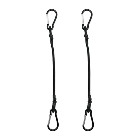 Magideal - 2 Piezas Cordón De Puenting De Dos Piezas De Servicio De Servicio Pesado Cordillero Fuerte Cordón Elástico Cordones Elásticos Para El Bungee De Lonas 30 Centímetros