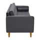 thumbnail image 5 of Sofa Retro 3cg Felpa 04 Gris, 5 of 6