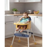 Myl Todo Hogar - Silla De Comer Multifuncional Para Bebé 2 En 1 Azul