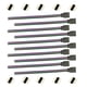 thumbnail image 1 of Cable conector para tira LED RGB de 4 pines TronicsPros, 15 cm (10 piezas), 1 of 5