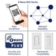 thumbnail image 3 of Interruptor inteligente Leviton Decora Serie Z-Wave 800 ZW15S-1RW, 3 of 7
