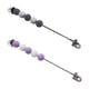 thumbnail image 1 of 2 Uds Tablero Ocupado Juguete Sensorial De Madera Habilidad Práctica Gris Violeta, 1 of 5