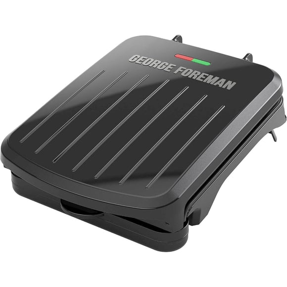 Parrilla Eléctrica George Foreman GRS040B 2 Porciones Antiadherente
