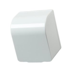 Magideal - Cubierta Protectora De Salida Autoadhesiva Organizador Caja Impermeable Cubierta De Interruptor Cubierta De Enchufe Cubierta Protectora De Interruptor , Blanco