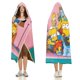 thumbnail image 3 of Los Simpson Manta Capa con Capucha Anti-Bolitas, Manta de Lana Ártica Suave, Manta Portátil de Felpa Ligera y Lujosa, Poncho para Siesta en Casa y Oficina, 100*130cm, 3 of 6