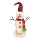 thumbnail image 2 of Mu?eco De Nieve Blanco De Navidad, Figuritas De Peluche Para Decoración De Ambiente De Chimenea, 15cm X 13cm X 35cm, 2 of 5