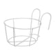 thumbnail image 3 of Macetas Colgantes Para Barandilla, Soporte Multiusos Para Macetas, Para Cubierta, Hogar, Jardín, Blanco, 12cm, 3 of 5