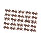 thumbnail image 3 of 50 Piezas De Estrella Y Campana De óxido, Adorno Navide?o Rústico Para Ventanas, Puertas, Cocina, Estrella De 4 Cm, 3 of 5