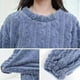 thumbnail image 5 of X2 Conjunto De Pijama Mujer Invierno Suave Peludo Franela, 5 of 10