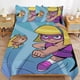 thumbnail image 1 of Hamster & Gretel Cartoon Bedding Sets Ultra Soft Skin-Friendly Duvet Cover 3 Piece, Cute Comforter Cover Bed Set for Boys Girls Kids, 1 of 5