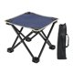 thumbnail image 2 of Taburete De Camping Ligero, Otomano, Reposapiés Para Parques, Mochileros, Patios, Azul, 2 of 5
