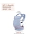 thumbnail image 2 of Portabebés ·NEST BLANCHE· De recién nacido a niño pequeño, 3,2-15,9 kg, azul, 2 of 7