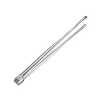 Bothyi - Pinzas Para Barbacoa De Alimentos, Pinzas Para Pan Con Puntas Dentadas, Pinzas Para Asar A La Barbacoa, Pequeñas