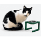 thumbnail image 1 of Comedor para gatos acero verde, 1 of 1