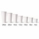 thumbnail image 5 of Vasos calientes Sierra 237 ml blanco, 1.000 unidades, fabricado en EE. UU., 5 of 9