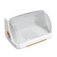 thumbnail image 3 of Estante Para Secar Botellas, Cuenco, Bandeja Para Secar Platos, Decorativa Con Tapa, Soporte Para Secador De Tazas, M, Blanco, 3 of 5