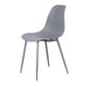 thumbnail image 1 of Silla Deco Plastico Patas Metálicas Igor 45*53*83 Gris, 1 of 8