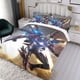 thumbnail image 3 of Iron Man Conjunto de sábanas temático, trío de piezas, cómodo y amigable con la piel, diseño único, regalo de decoración para el hogar para familiares, amigos y fans,140cm *210cm, 3 of 6