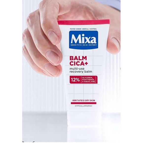 Bálsamo Reparador Mixa 50 ml Glicerina, Pantenol y Escualeno