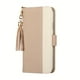 thumbnail image 2 of PU Leather Case With Card Holder Kickstand Shockproof Flip Cover For Samsung Galaxy A20/A22/A32/A41/A53/S22 Ultra, Wallet Book Stand Folio Card Holder Phone Cover, 2 of 3