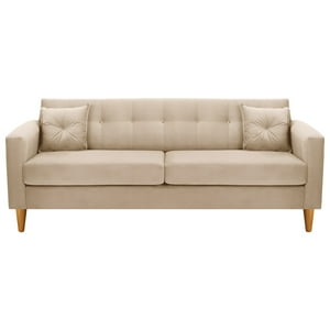 Bodevir - Sofa New Retro 3Cg Felpa 04 Beige