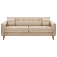 Bodevir - Sofa New Retro 3Cg Felpa 04 Beige