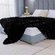 thumbnail image 5 of Manta BlanketSolution 152x183 cm Negra de Pelaje Sintético, 5 of 9