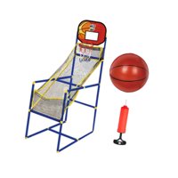 Magideal - Juego De Baloncesto Arcade Para Niños, Portería De Baloncesto Para Competición, Aro De Baloncesto De Interior Para Niños Y Niñas De 3 A 12 Años, Fácil Rojo