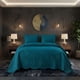 thumbnail image 3 of CUBRECAMA DE VERANO CON TEXTURA KING COLOR AZUL, 3 of 4