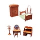 thumbnail image 1 of Escala 1/6 Casa De Mu?ecas Dormitorio Casa De Mu?ecas Decoración Paisaje Para Regalos De Vacaciones Estilo B, 1 of 3