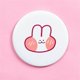 thumbnail image 1 of 1PCS Mini Mirror Cartoon Touch Up Makeup Cartoon Small Mirror Skin Care Tools Pu Handheld Small Round Mirror Health & Beauty, 1 of 3