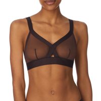Bralette Dkny De Malla Transparente Con Recortes Y Sin Aros Talle Pequeño