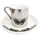 thumbnail image 1 of Taza Café con Plato Reflejo Verde 2 Piezas, 1 of 4