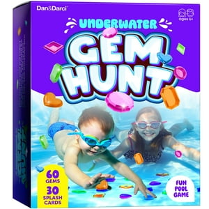 Juego De Buceo Dan&Darci Pool Gem Hunt Para Niños De 6 A 12 Años