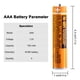 thumbnail image 2 of Batería recargable Pingju NI-MH AAA 1,2 V 700 mAh, paquete de 4, 2 of 7