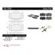 thumbnail image 2 of Pastillas Freno para auto Subaru Impreza 2008-2014 Delantero, 2 of 5