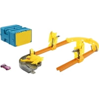Track Builder Playset Hot Wheels Lightning Boost Para Niños De Más De 4 Años