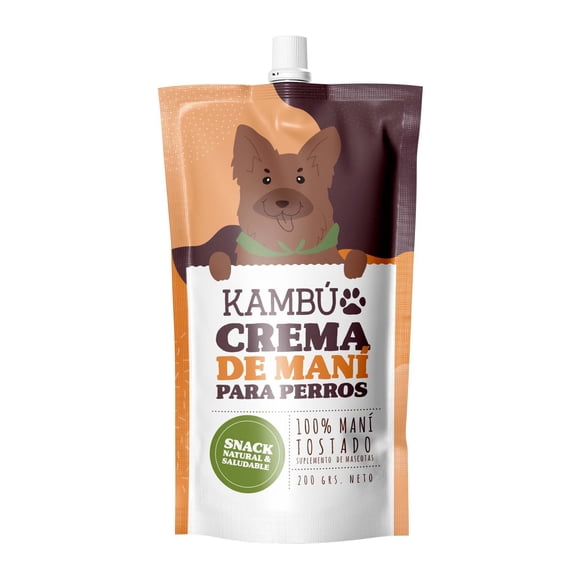 Kambú Tradicional Mantequilla De Maní Para Perros, 200 g