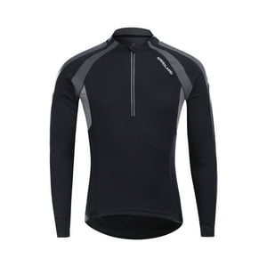 Andesland - Polera Tricota Lisa Manga Larga Medio Cierre Hombre